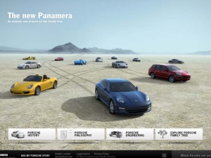 Porsche Panamera, primo spot tv per la coupé quattro porte