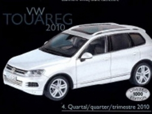 Volkswagen Touareg: un modellino anticipa le forme del modello definitivo