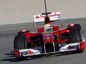 Formula 1: Felipe Massa soddisfatto della Ferrari F10