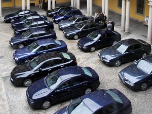 Auto blu: un censimento per sapere quante sono.