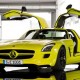 Mercedes SLS E-Cell: le prime foto della Ali di Gabbiano elettrica