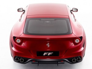 Ferrari FF: foto degli interni della Ferrari Four.
