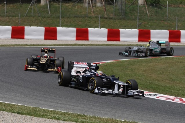 Gran Premio di Spagna, Alonso fino all'ultimo ma trionfa Maldonado.