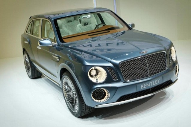Bentley EXP 9 F, un SUV tra i piani del marchio britannico.