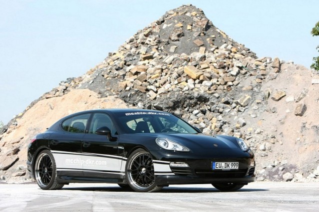 Porsche Panamera Turbodiesel: più cavalli grazie a MMChip-DKR.