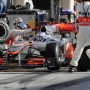 Gp Bahrain, Jenson Button, cambio gomme