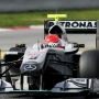 Gp Bahrain, Schumacher in azione