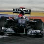 Gp Bahrain, Schumacher sui cordoli