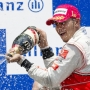 Gp Canada 2010, Gara:Hamilton sul podio