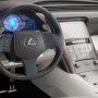 Lexus LF-A: gli interni da astronave