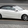 Mercedes classe e cabriolet bianca - laterale