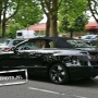 Mercedes classe e cabriolet nera - laterale