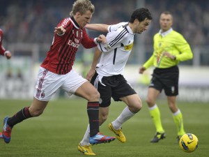 Marco Parolo è del Parma: il calciatore arriva in prestito dal Cesena.