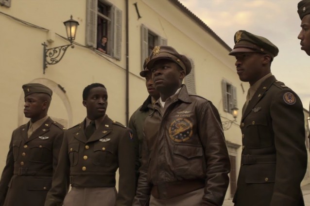 Red Tails, Cuba Gooding Jr e Ne-Yo nel film prodotto da George Lucas.