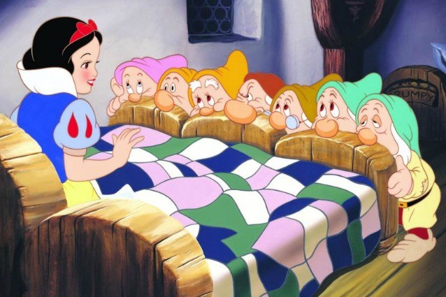 Biancaneve e i 7 nani: ognuno rappresenta un effetto della cocaina.