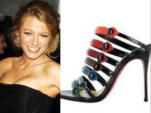 Louboutin presenta The Blake, il sandalo dedicato a Serena di Gossip Girl.