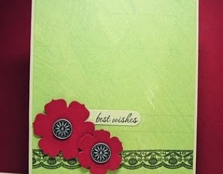 auguri con fiori rossi