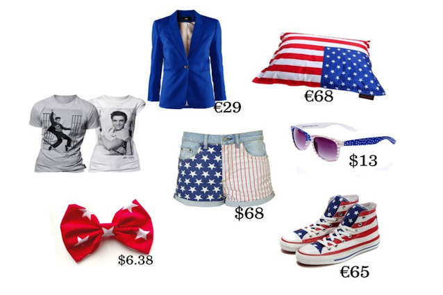 Le tendenze a stelle e strisce delle star e i look low cost (2)