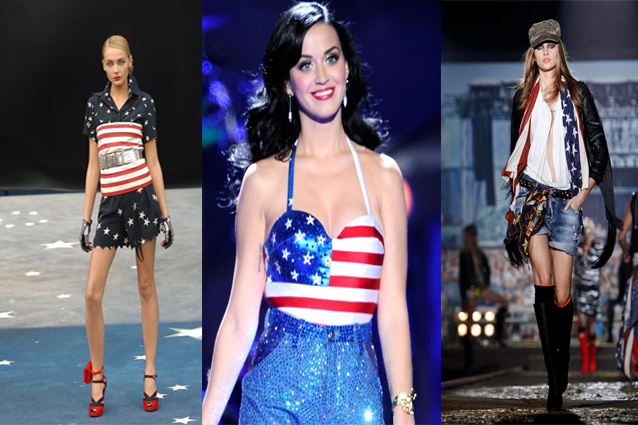 Le tendenze a stelle e strisce delle star e i look low cost.