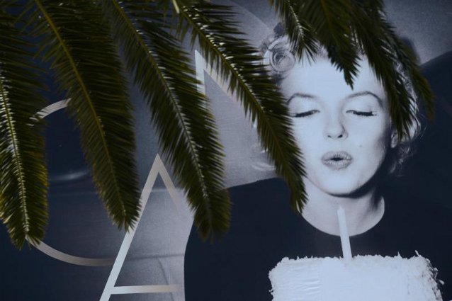 Marilyn Monroe, icona di stile, viene celebrata al Festival di Cannes.