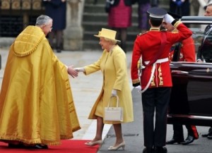 Regina Elisabetta Matrimonio di William e Kate