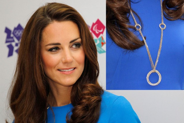 Kate Middleton e la collana olimpica da 70.000 dollari.