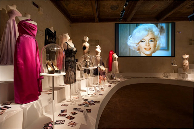 Marilyn in Mostra al Museo Salvatore Ferragamo a Firenze.