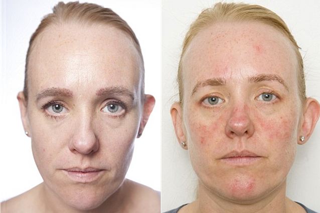 Dormire con il make-up: la pelle invecchia di 10 anni in un mese.