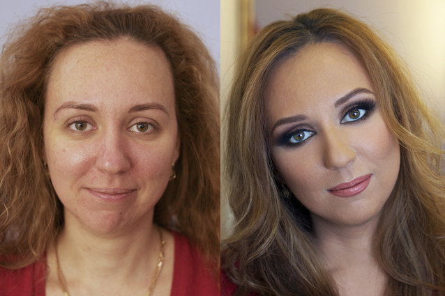 Trasformarsi con il make up: le foto del prima e dopo.