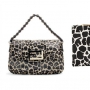 borse con stampa giraffa di fendi e mango