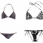 costumi con stampa animalier di philipp plein e gucci