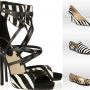 scarpe zebrate jimmy choo