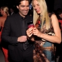 lo stilista brian atwood e la modella karolina kurkova