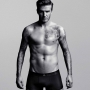 David Beckham in boxer neri h&m