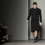 completo nero con gonna
