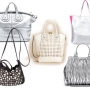 metallic maxi bag