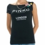 shirt a mezze maniche nera constampa