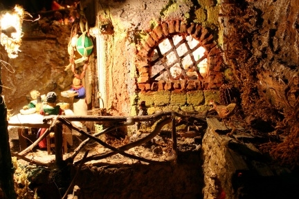 interno di presepe napoletano