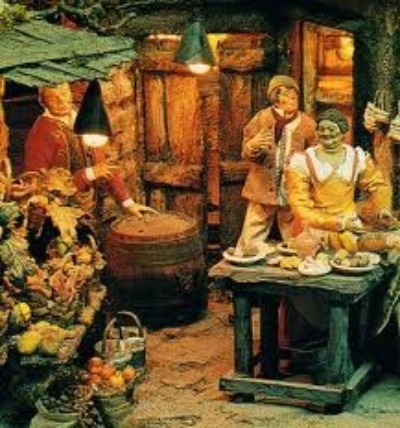 bottega del 700 con pastori
