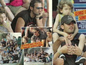 George Leonard e Carmela Gualtieri a Gardaland con Dan