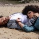 Alberto Baiocco e Mara Adriani in un videoclip, le foto del backstage
