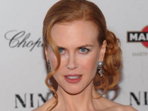 Nicole Kidman: trucco fuori posto alla premiere di Nine.
