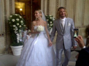 Le foto del matrimonio di Eleonora Abbagnato e Federico Balzaretti.