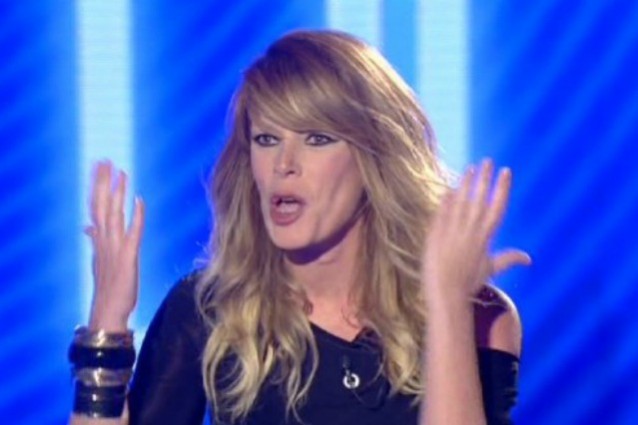 Alessia Marcuzzi e lo stress da Grande Fratello.