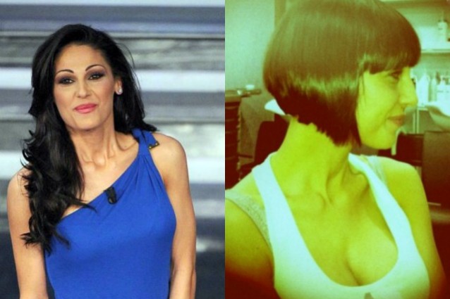 Il nuovo look di Anna Tatangelo.
