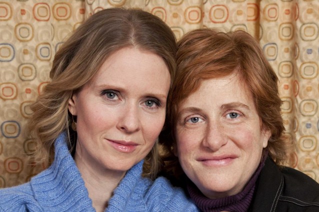Il matrimonio gay tra Cynthia Nixon e Christine Marinoni.