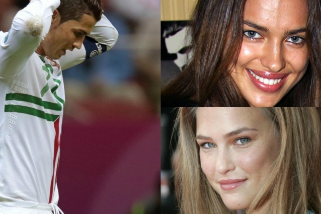 Irina Shayk e Bar Refaeli litigano per Ronaldo.