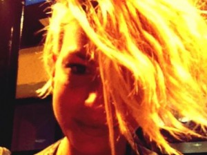 La pausa autogrill di Emma Marrone.
