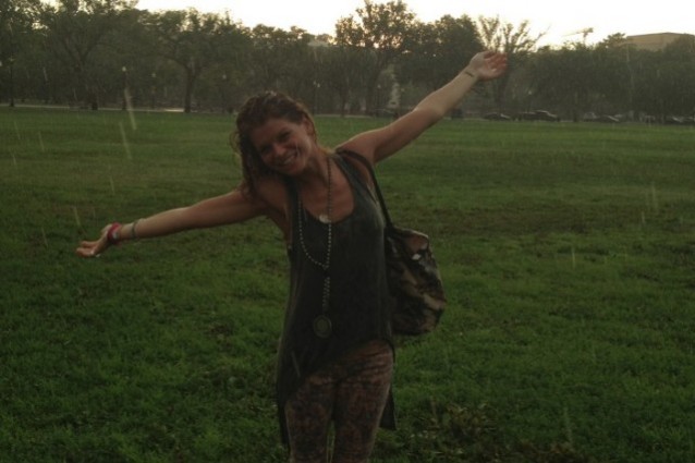 La Amoroso coccolata dal suo Luca per le strade di New York.