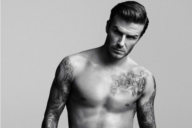David Beckham ritorna in slip per H & M.